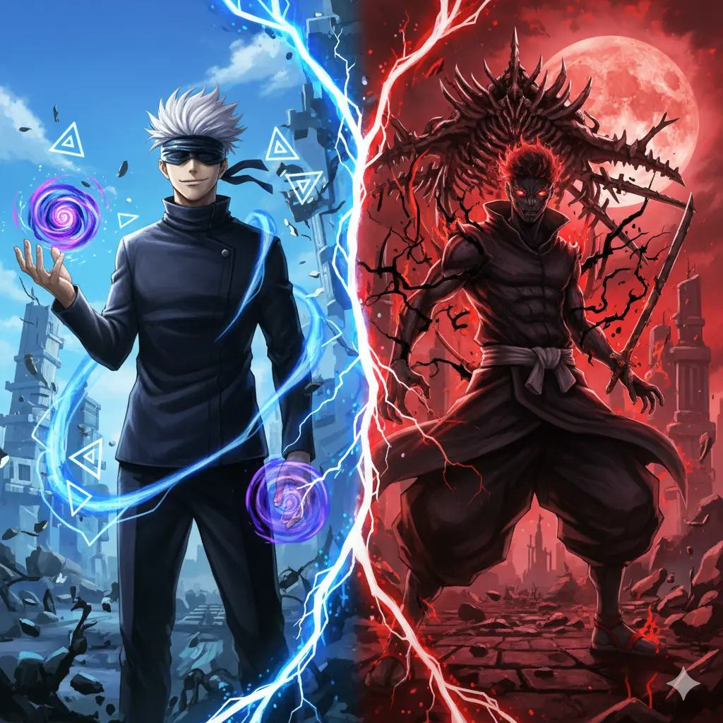 Gojo vs Sukuna 01