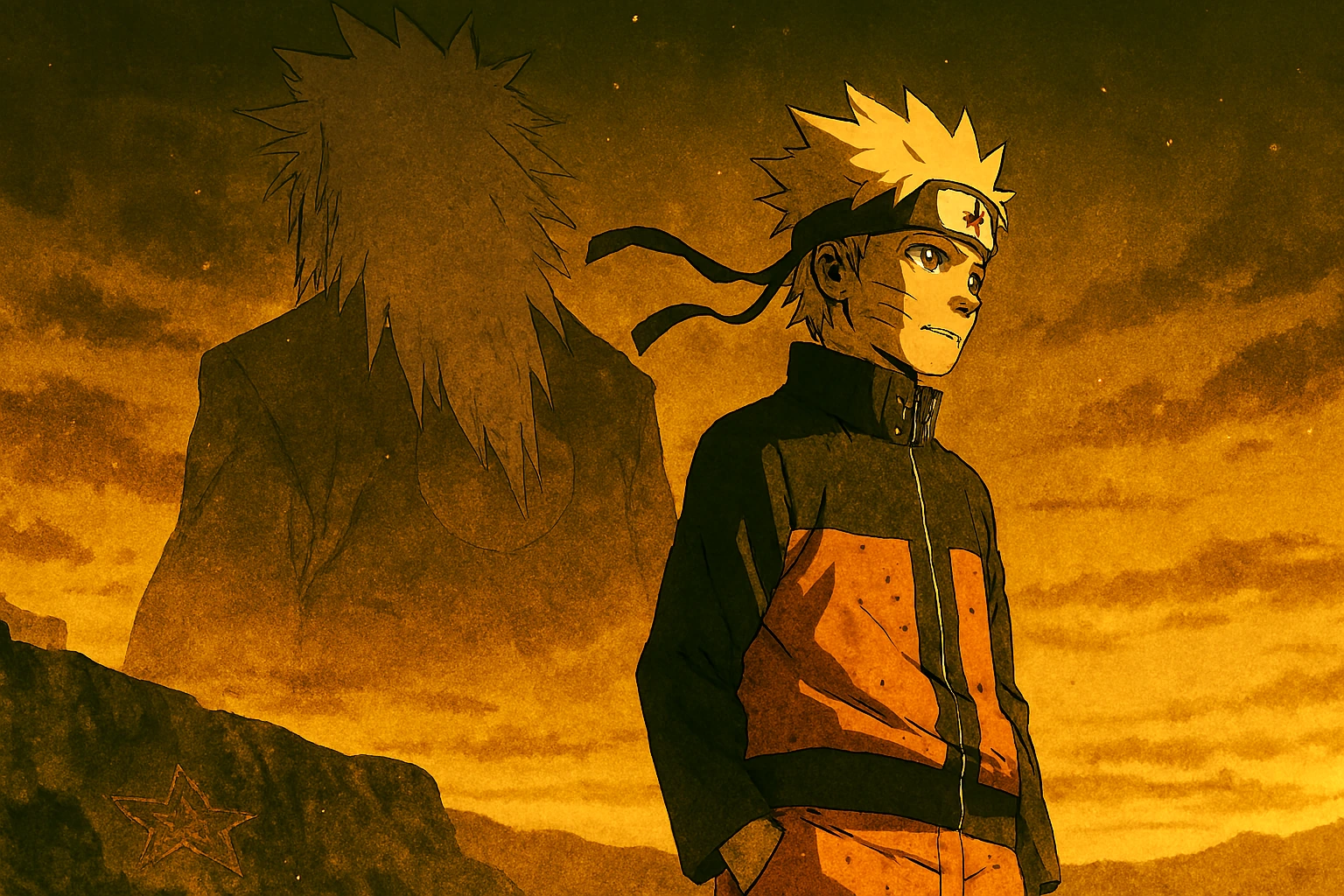 Necessary Departure: Hero stepping into independence, fulfilling the ultimate purpose of the Anime Sensei Role.