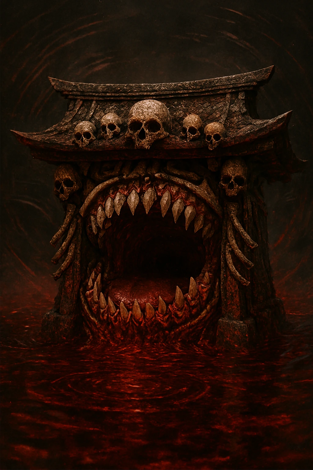 Malevolent Shrine Domain Expansion usage in Heian Era JJK.