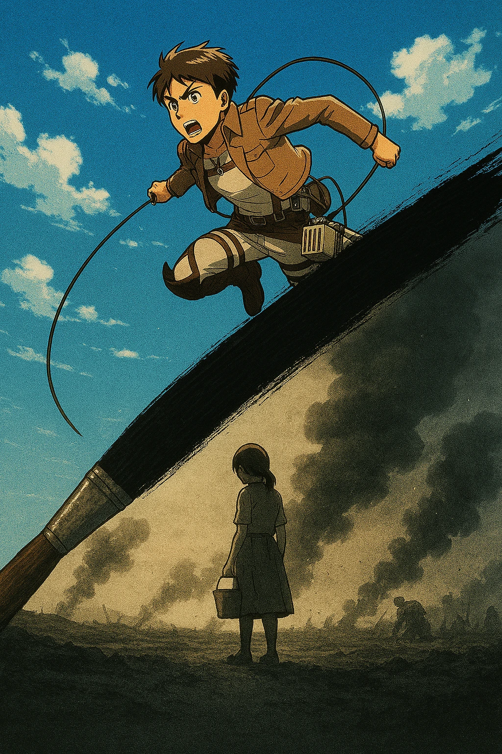 Attack on Titan Legacy - The evolution of animation style from WIT to MAPPA