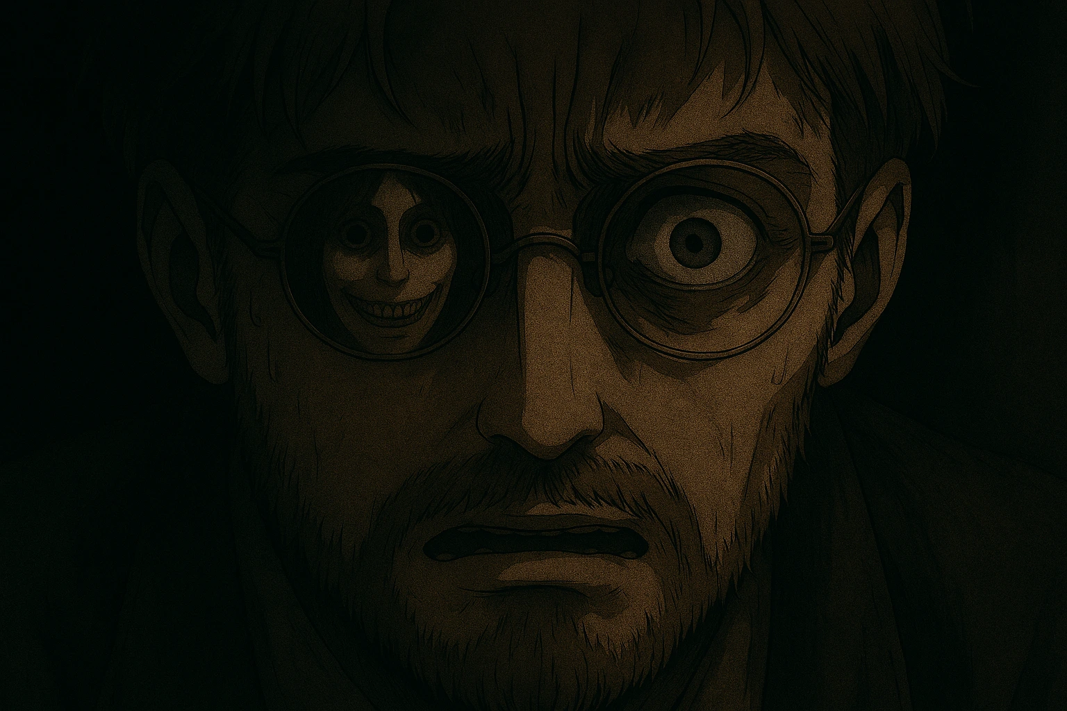 Zeke Yeager haunted by the memory of his mother, Dina Fritz, who became the Smiling Titan.