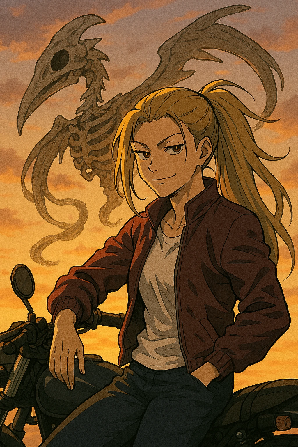 Yuki Tsukumo, a survivor of the Star Plasma Vessel JJK system, plotting against the higher-ups.