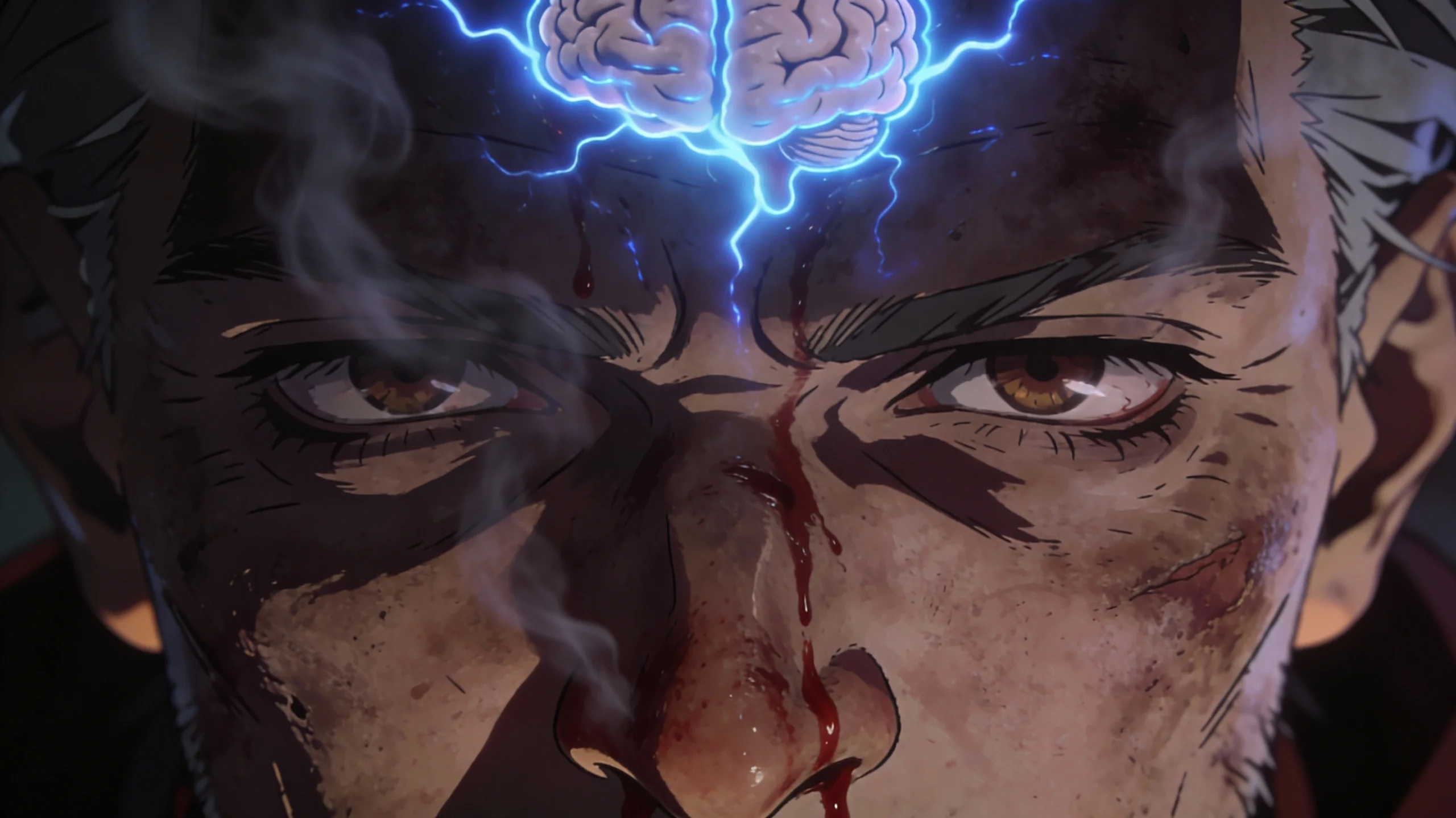 Sorcerer Healing Brain Burnout after Domain Expansion JJK
