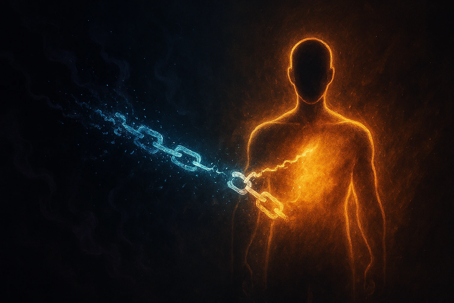 Visualizing the Heavenly Restriction binding vow where magic is traded for physical strength.