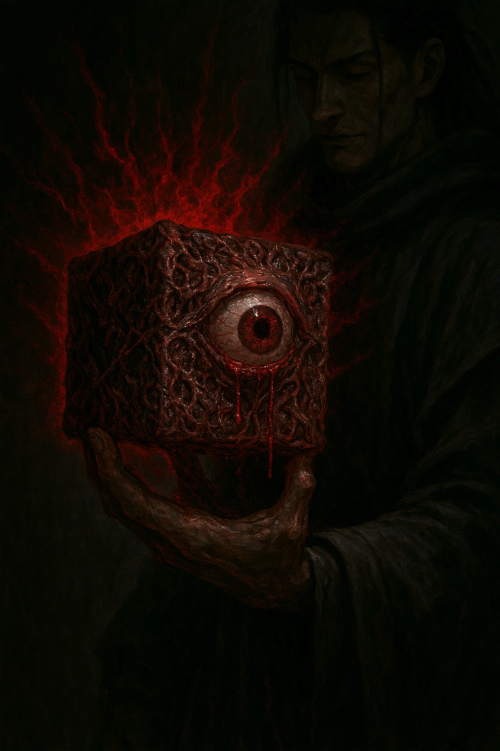 The Prison Realm sealing Gojo during the Shibuya Incident.