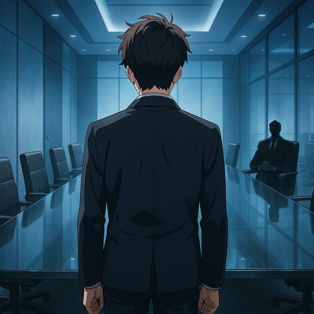 Billionaire slave Yoo Jinho facing the overwhelming shadow of his father, the Chairman.