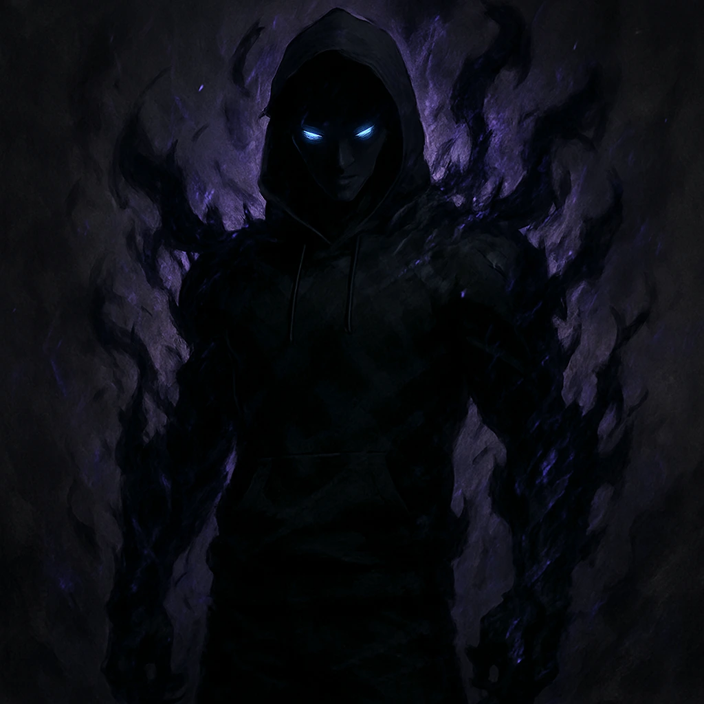 The Shadow Monarch's armor of darkness, perfectly complementing the aura of Kamish's Wrath.