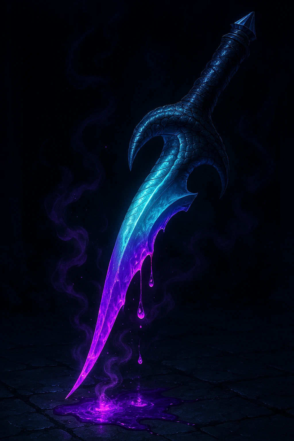 The C-Rank Casaka's Venom Fang dagger, a weak tool compared to the power of Kamish's Wrath.