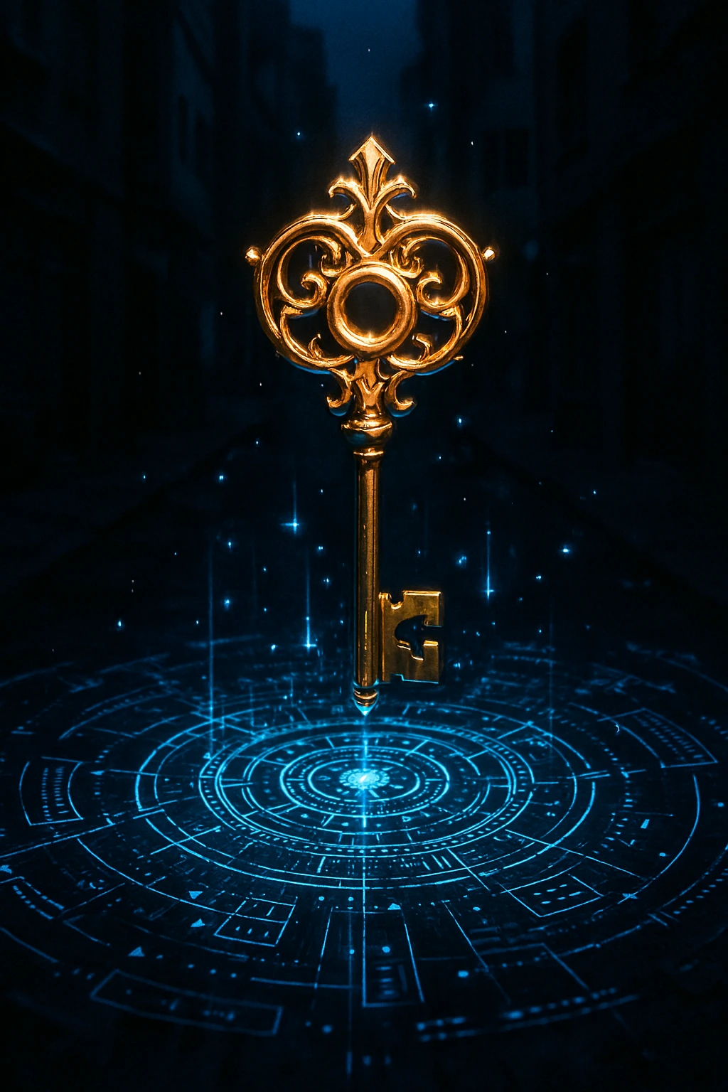 Jin-woo holding the mysterious key to enter the 100-Floor Prison.