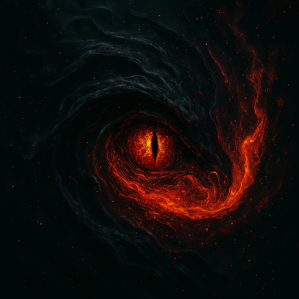 Antares born from primordial darkness as the first dragon.
