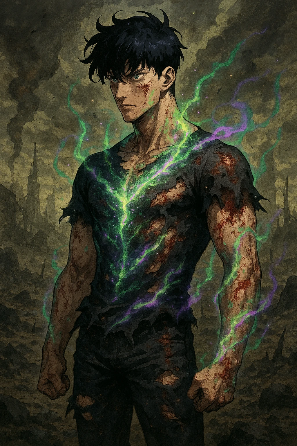 The extreme healing and immortality passives of the Sung Jin-woo skill tree.