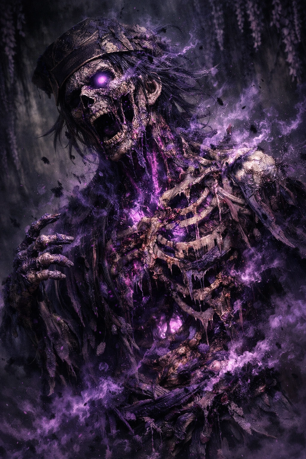 The biological collapse and Wisteria necrosis destroying Doma Upper Moon 2.