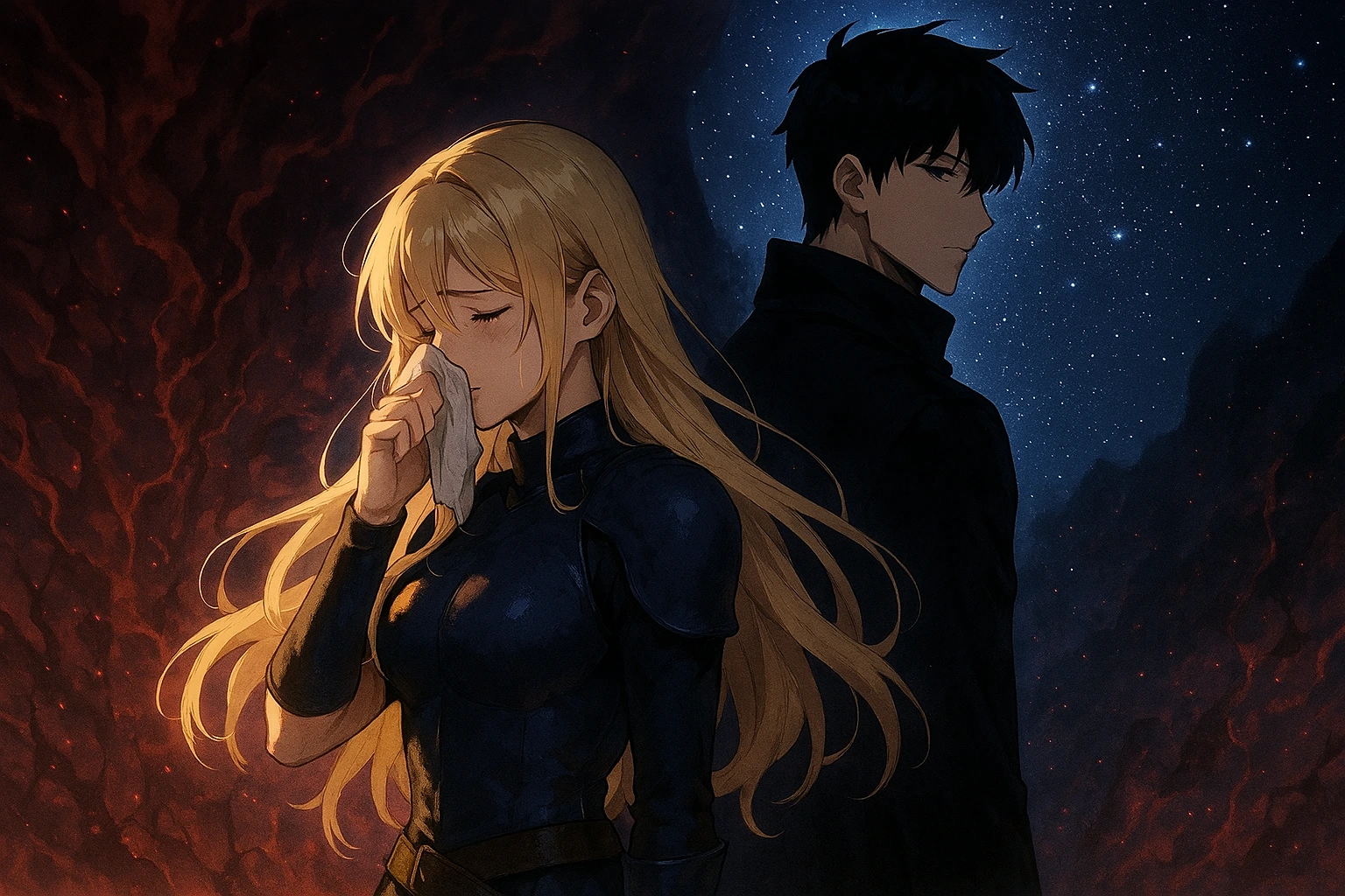 The deep emotional connection and romance with Cha Hae-In missing from the Solo Leveling Manhwa.