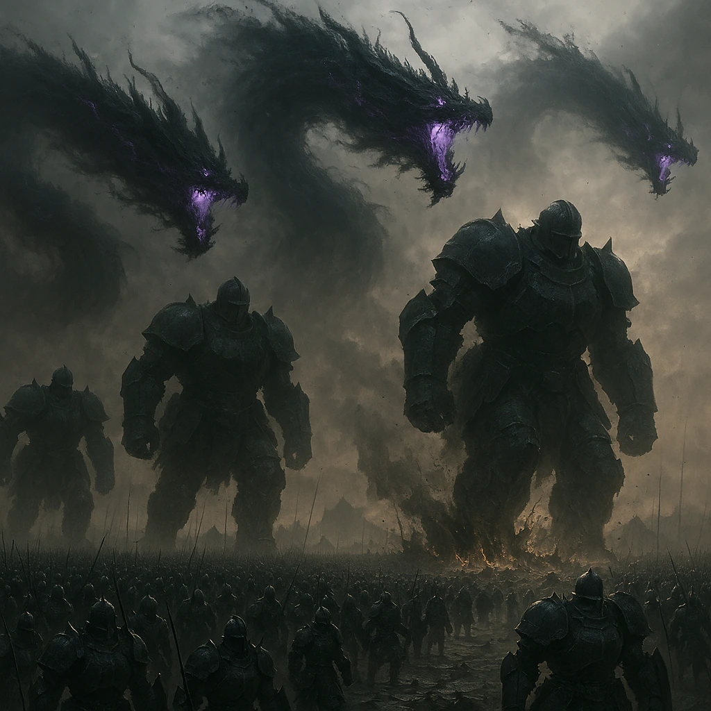 The 130,000 soldiers including Ancient Dragons show why the army of Bellion stronger than Beru.