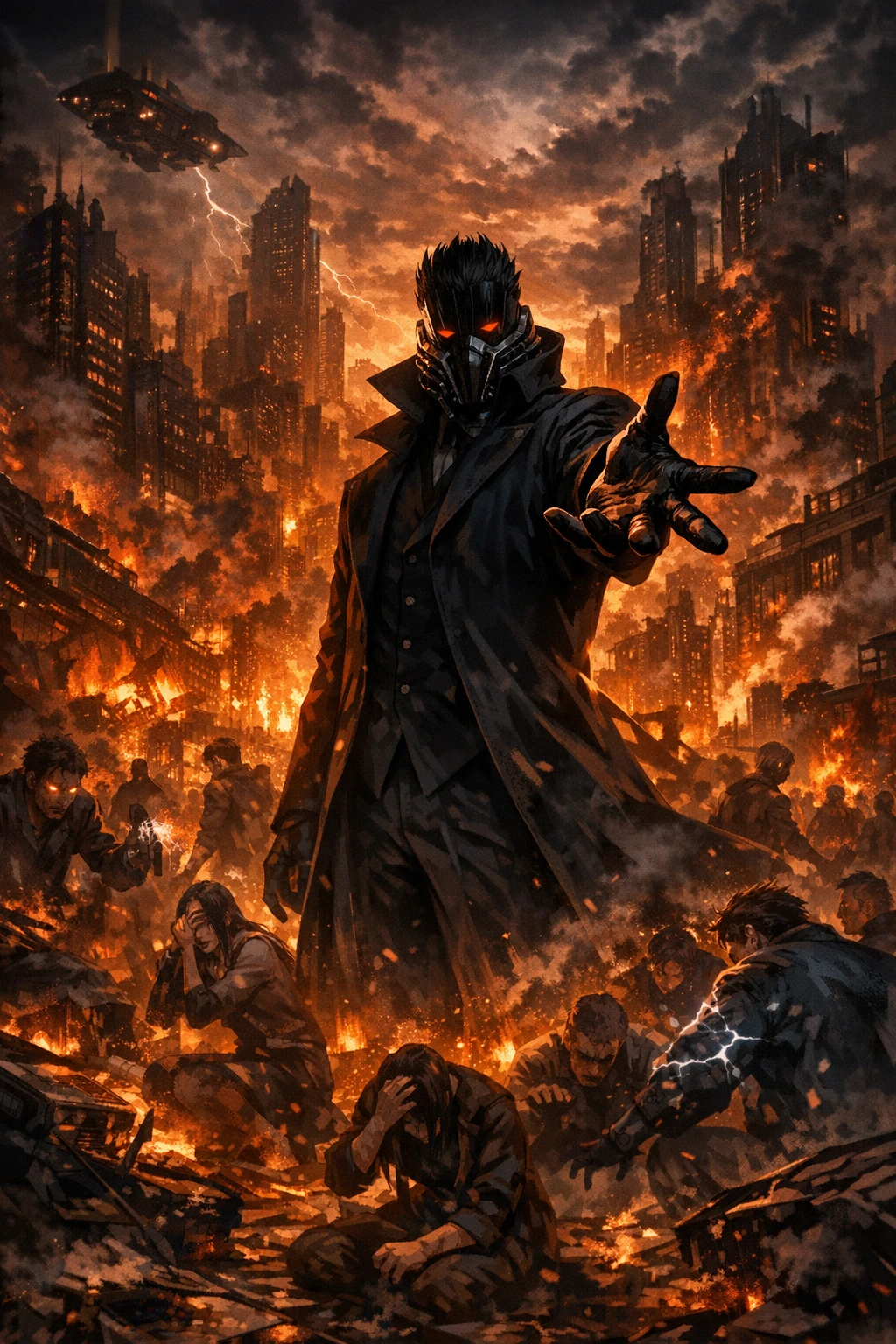 All For One exploiting the Age of Chaos to build his empire.
