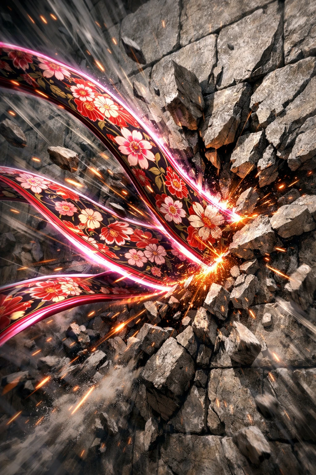 The razor-sharp, hyper-compressed flesh obi used by Upper Moon 6 Daki.