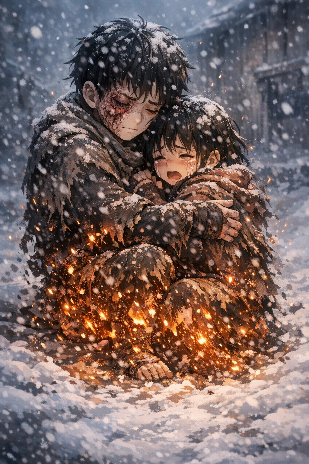 The tragic human past and sibling trauma bond of Upper Moon 6.