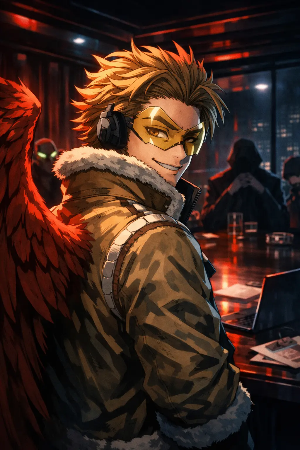 The dangerous double agent life of Hawks My Hero Academia.