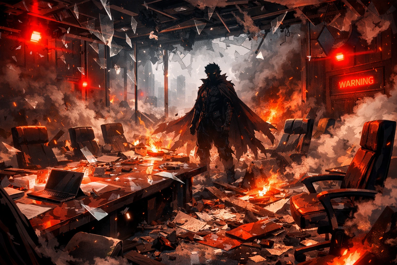 The brutal fall and destruction of the Hero Public Safety Commission.