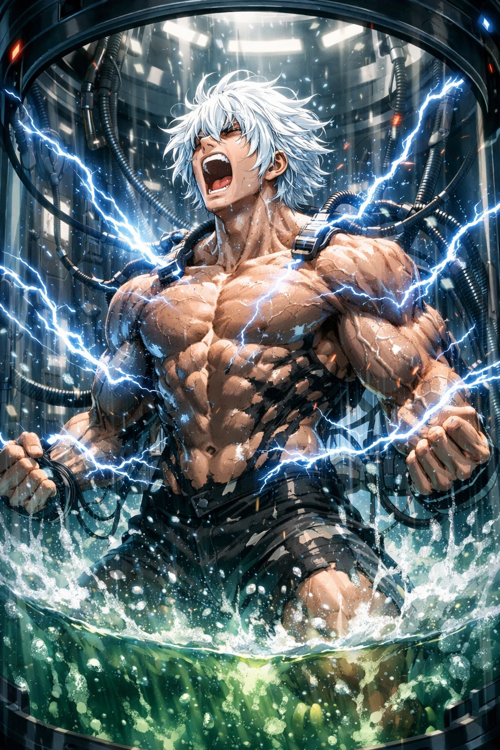 Kyudai Garaki's masterpiece experiment on Tomura Shigaraki.