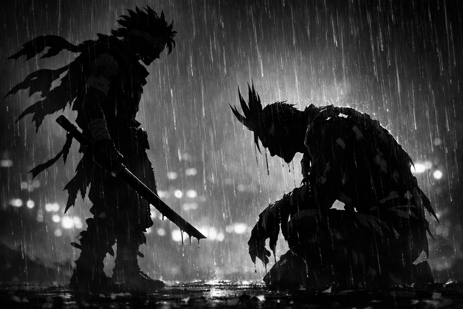 Chizome Akaguro confronting the true symbol, All Might.