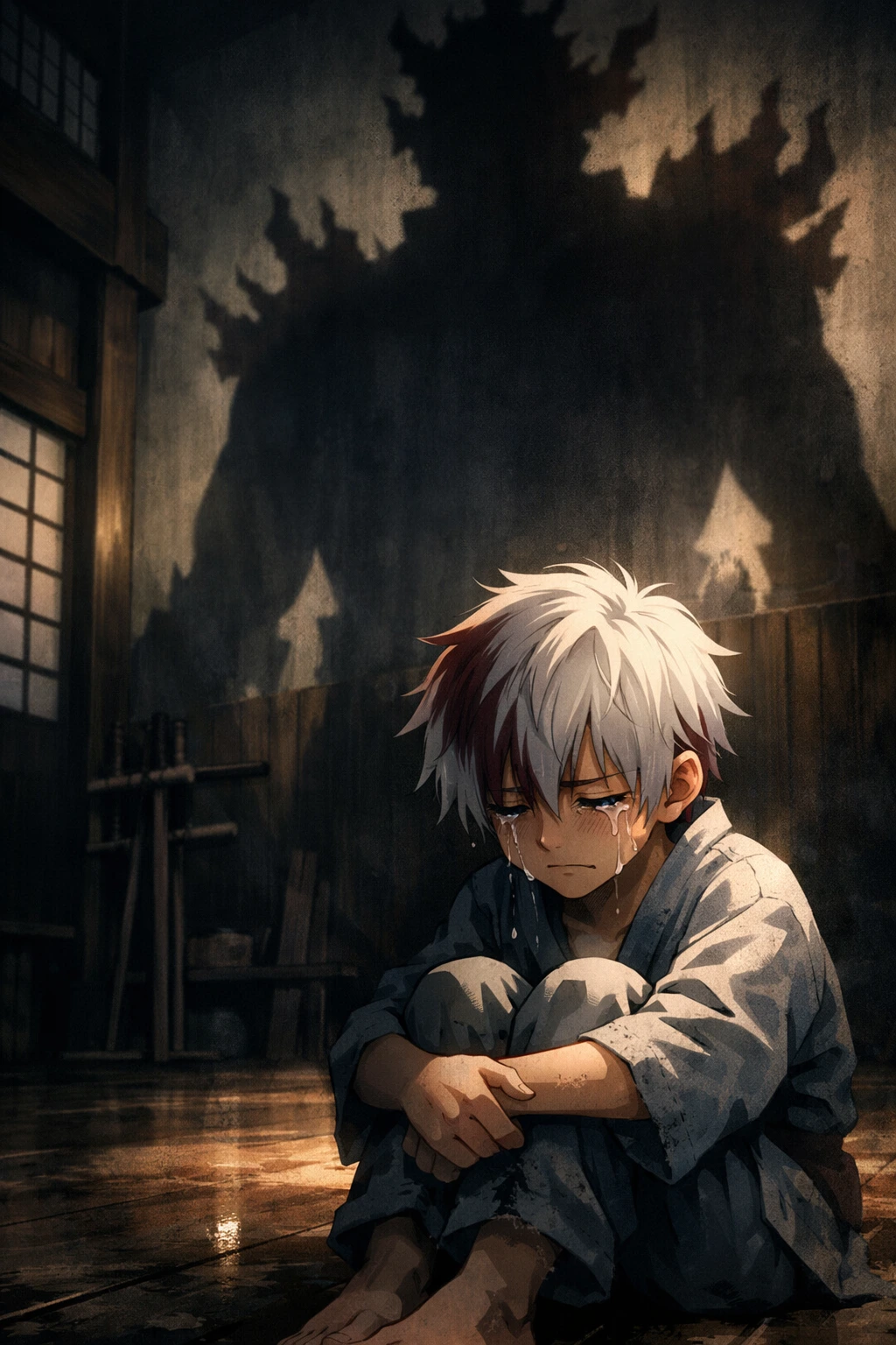 The tragic past of Touya Todoroki before transforming into Dabi My Hero Academia.
