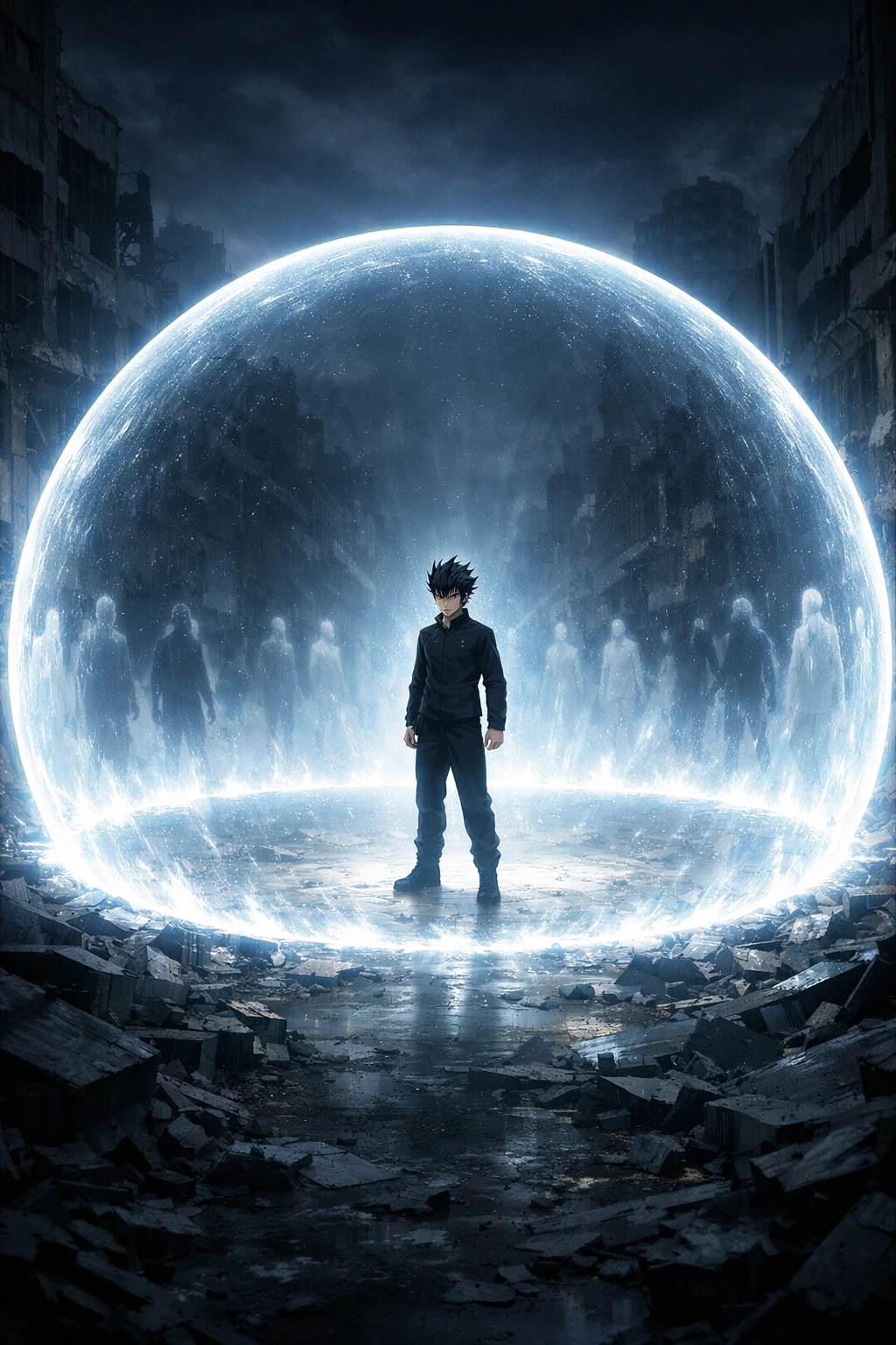 Projecting an En sensory dome, an advanced Nen System technique.