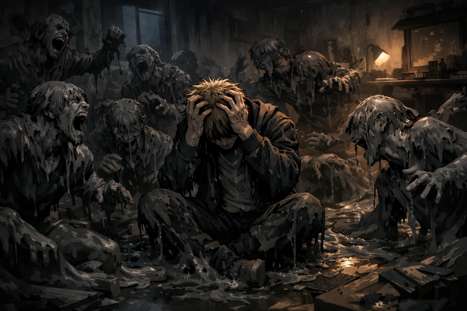 The traumatic clone massacre that shattered the sanity of Jin Bubaigawara.