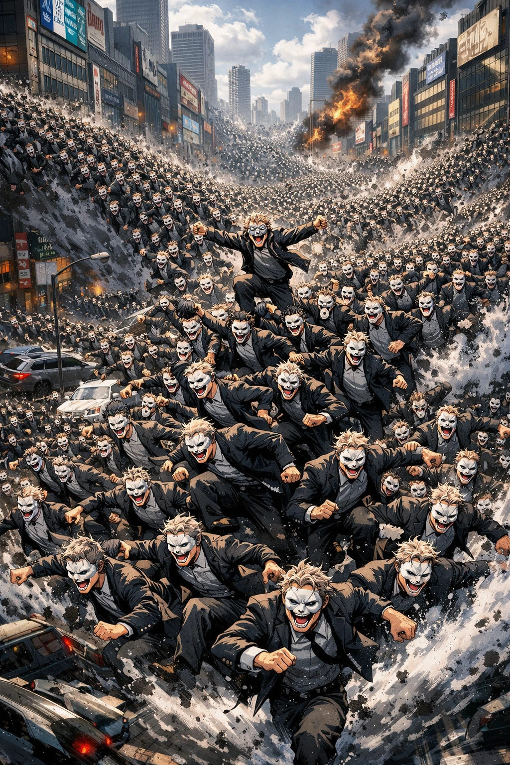 Jin Bubaigawara unleashes the unstoppable Sad Man's Parade.