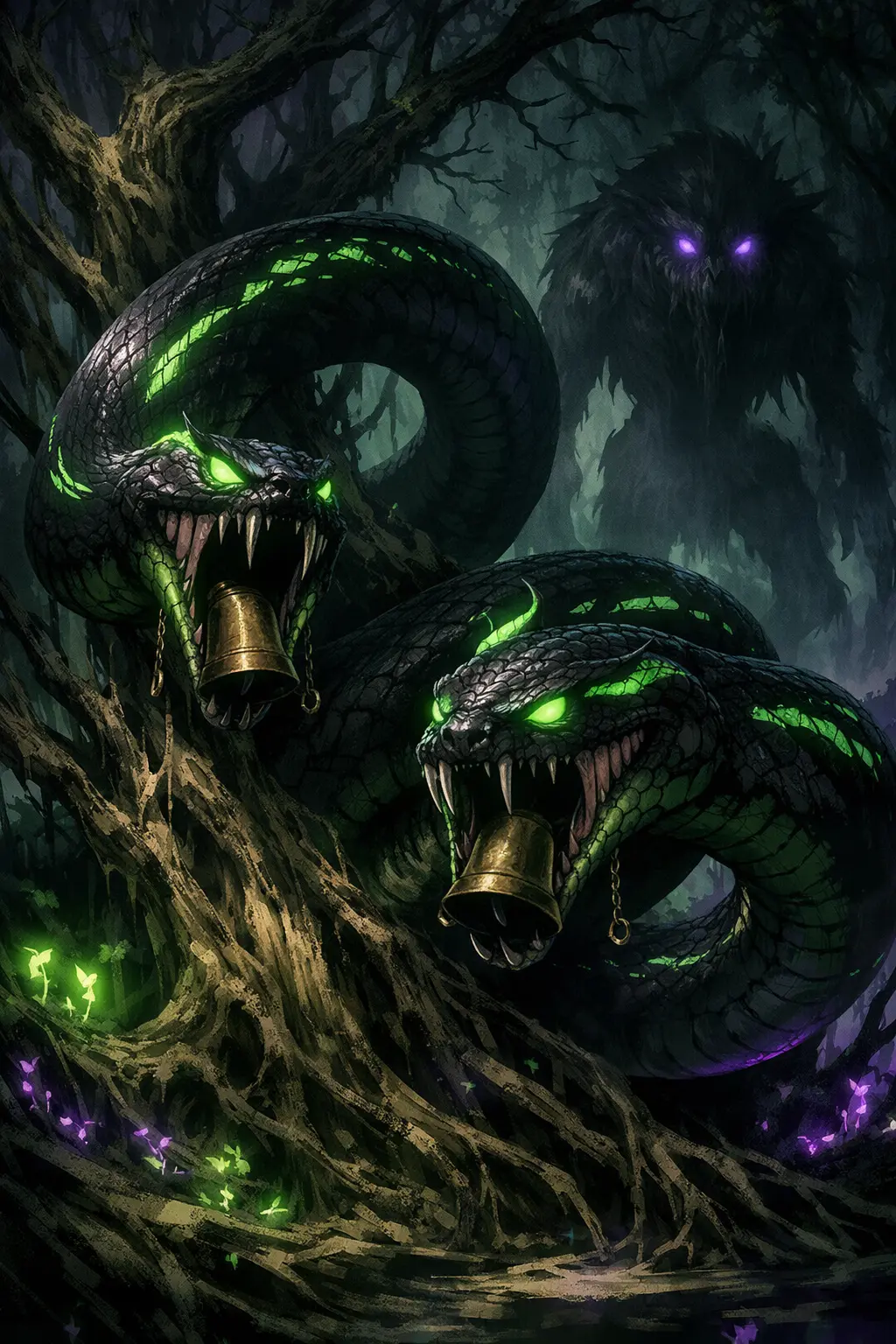 The terrifying Calamities Hellbell and Pap encountered in the Dark Continent Lore.