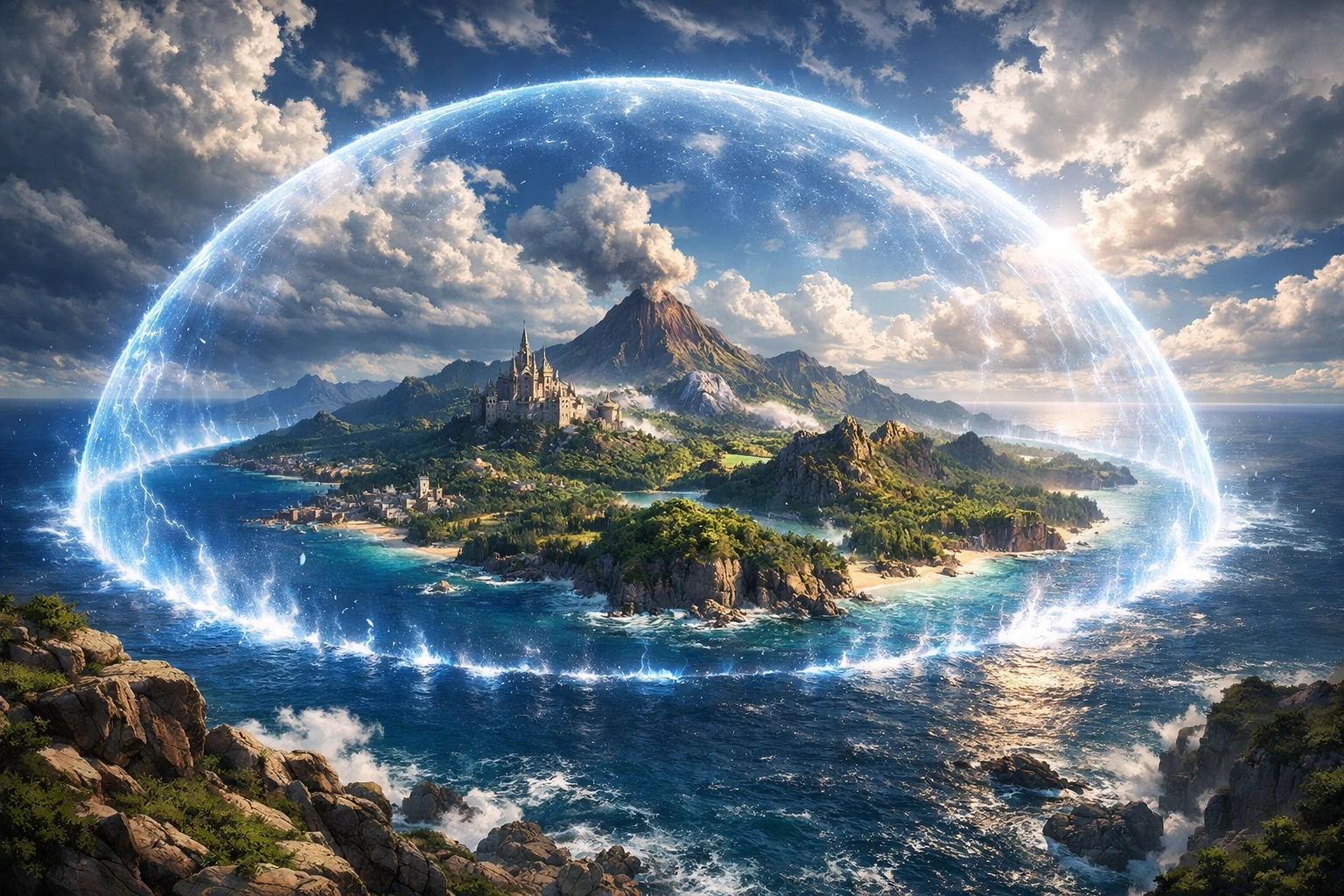 Ultimate guide to Greed Island Game Mechanics showing the isolated Nen island.