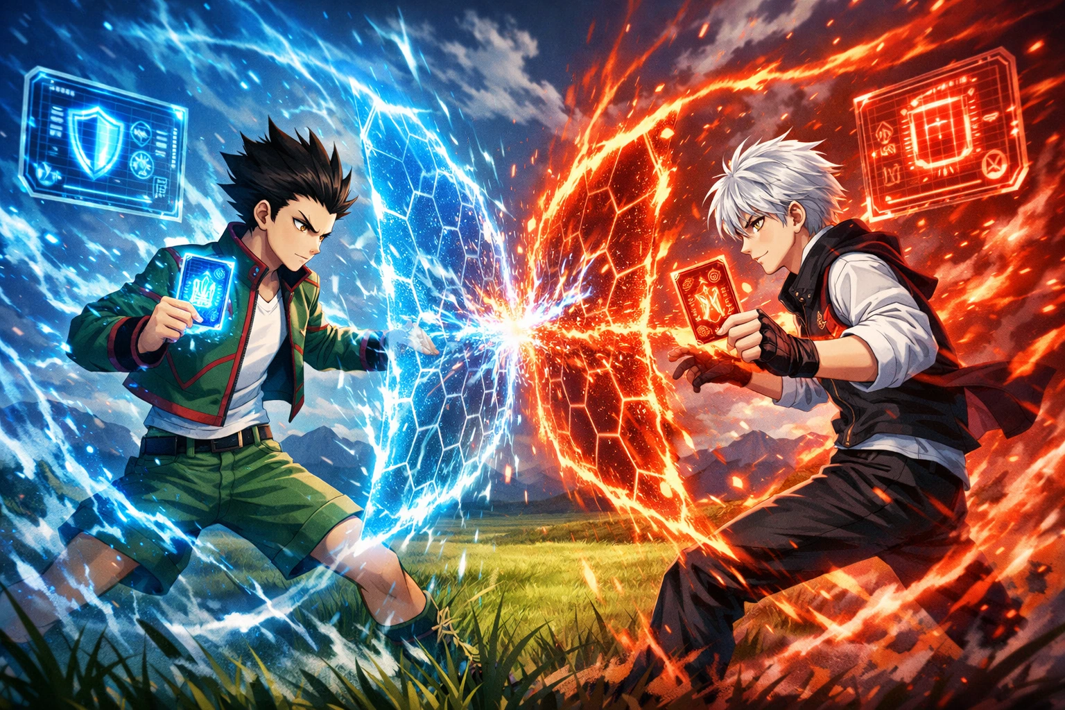 PvP spell card warfare strategies and counters in Greed Island Game Mechanics.