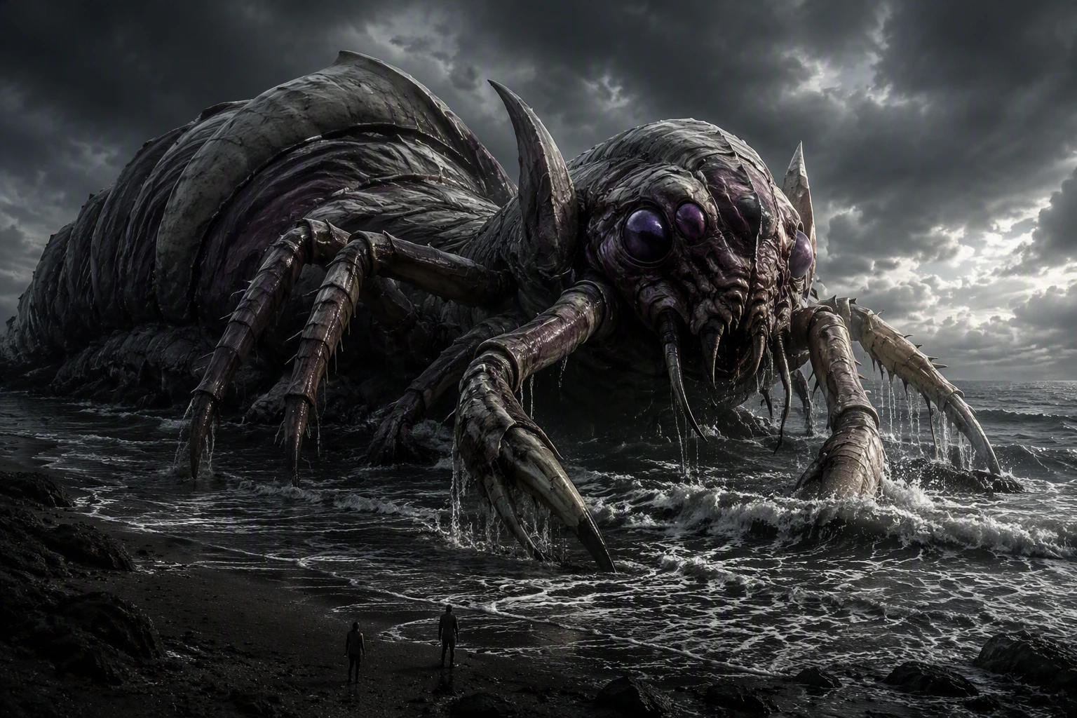 Terrifying Chimera Ant Hunter x Hunter Queen arriving on the shores of NGL.