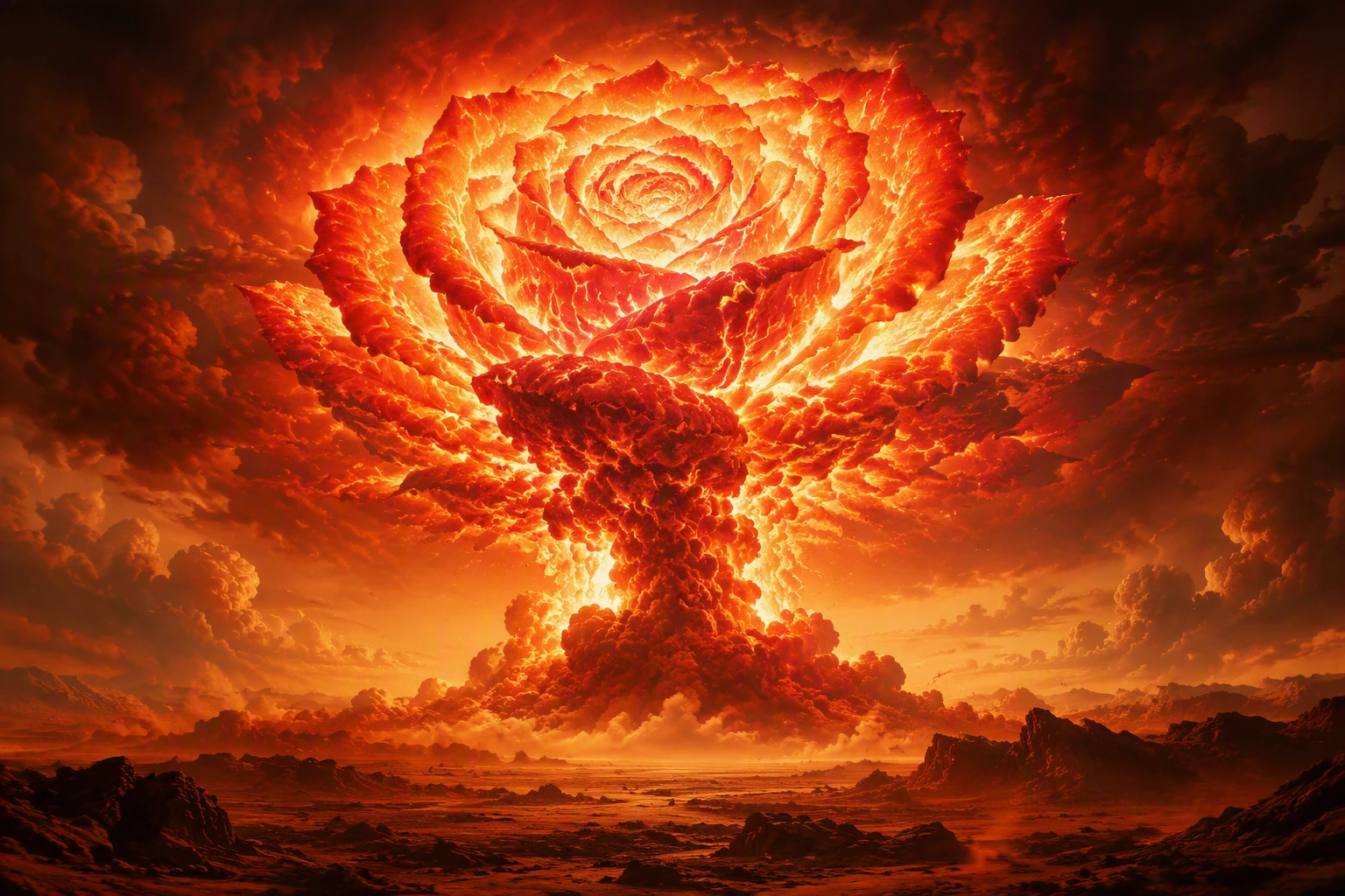 The destructive Miniature Rose that defeated the ultimate Chimera Ant Hunter x Hunter.