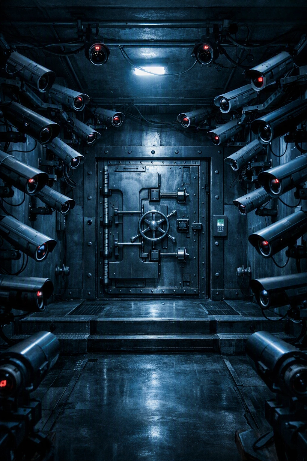The heavily guarded subterranean isolation vault hidden within the Zoldyck Family estate.